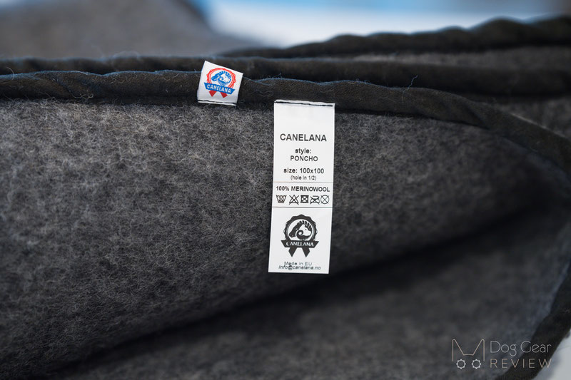 Canelana Wool Poncho Review | Dog Gear Review