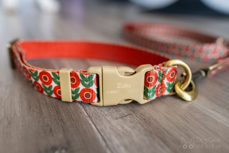PETDURO Personalized Floral Collar and Leash Review | Dog Gear Review