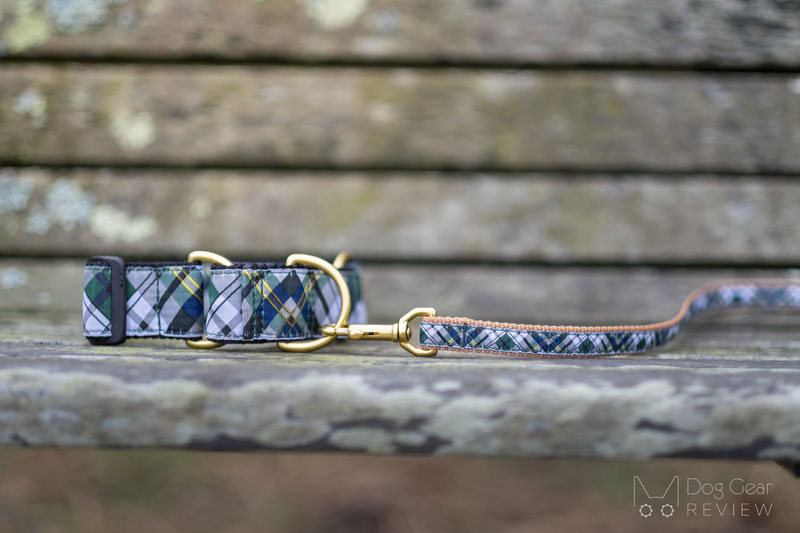 Up Country Gordon Plaid Collar & Leash Review | Dog Gear Review
